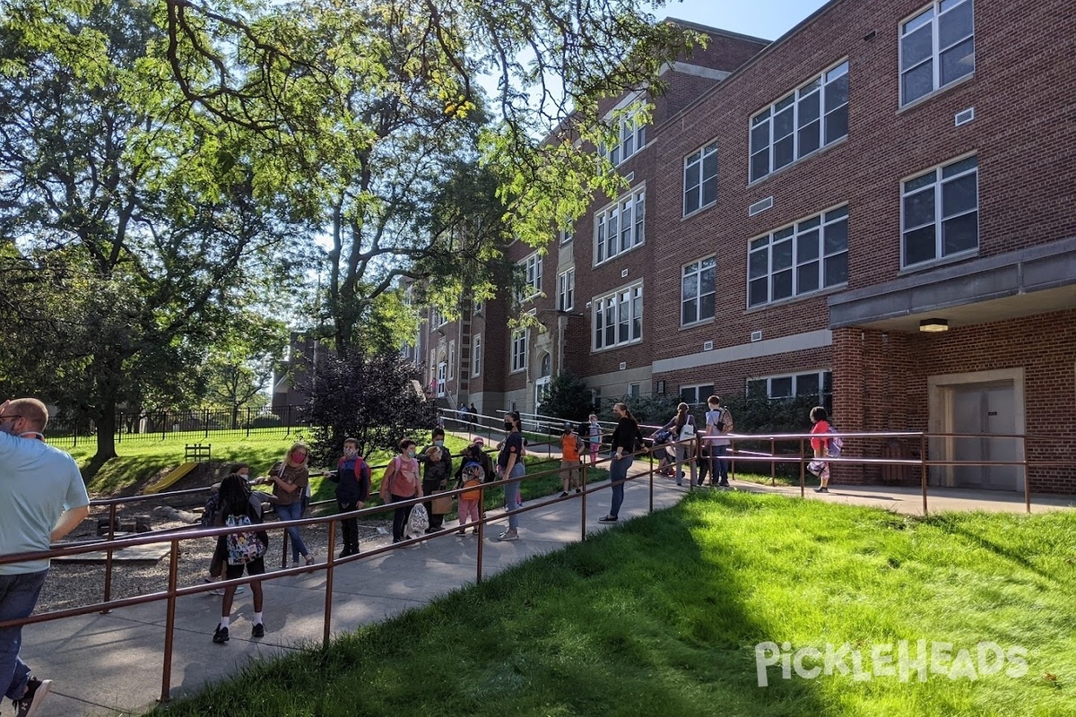 Photo of Pickleball at Rochester School F/t Deaf